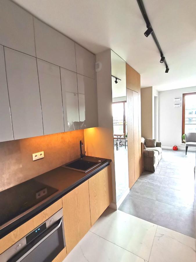 华沙Luxusowy Apartament Klimczaka公寓 外观 照片