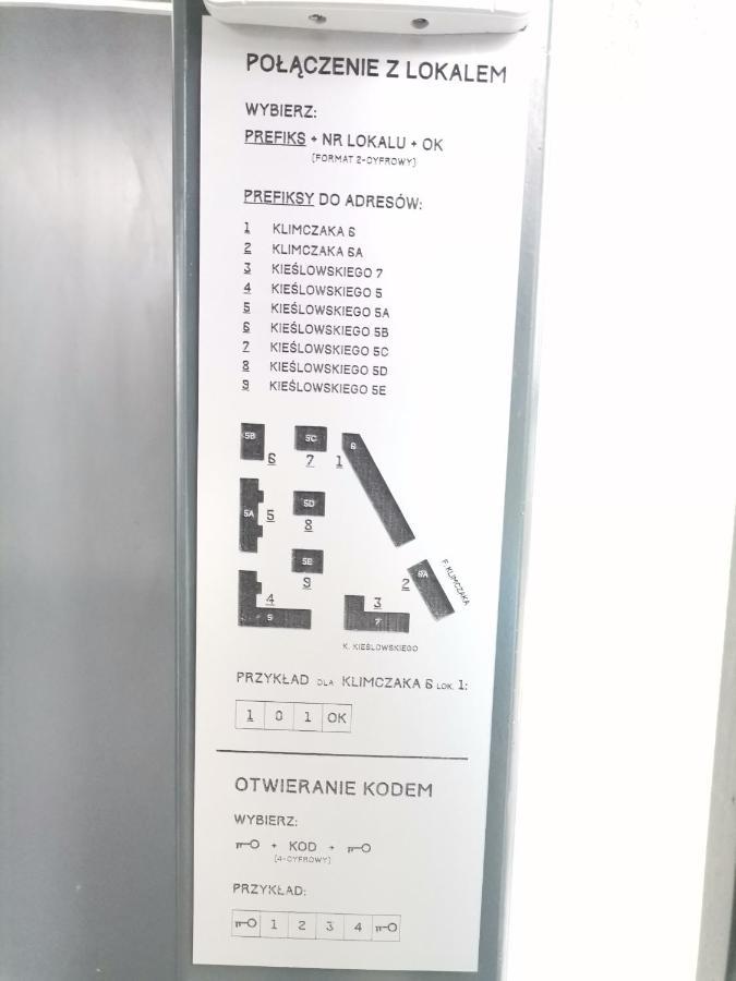 华沙Luxusowy Apartament Klimczaka公寓 外观 照片